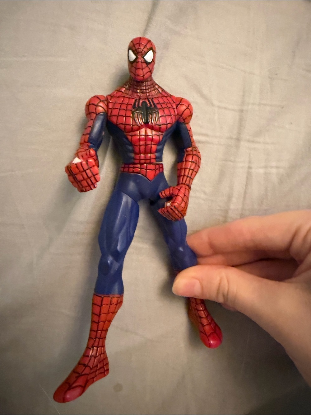 Spiderman Marvel 2010 Web Battlers Whippin Web Chucks Action Fig 6”